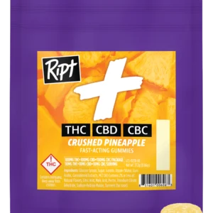 Ript Gummies Crushed Pineapple